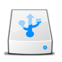 Drive USB copy icon
